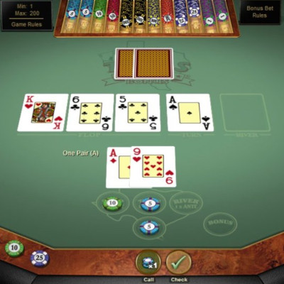 Игра казино Texas Holdem Bonus